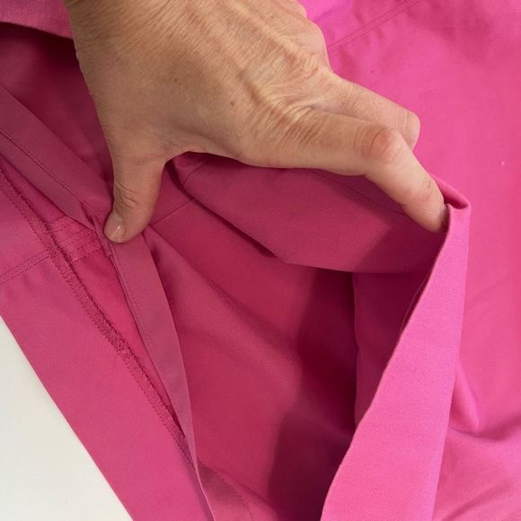 Lauren Ralph Lauren Women's Pink Back Zip Sleeveless Paneled Sheath Dress Sz 14 - Picture 9 of 14